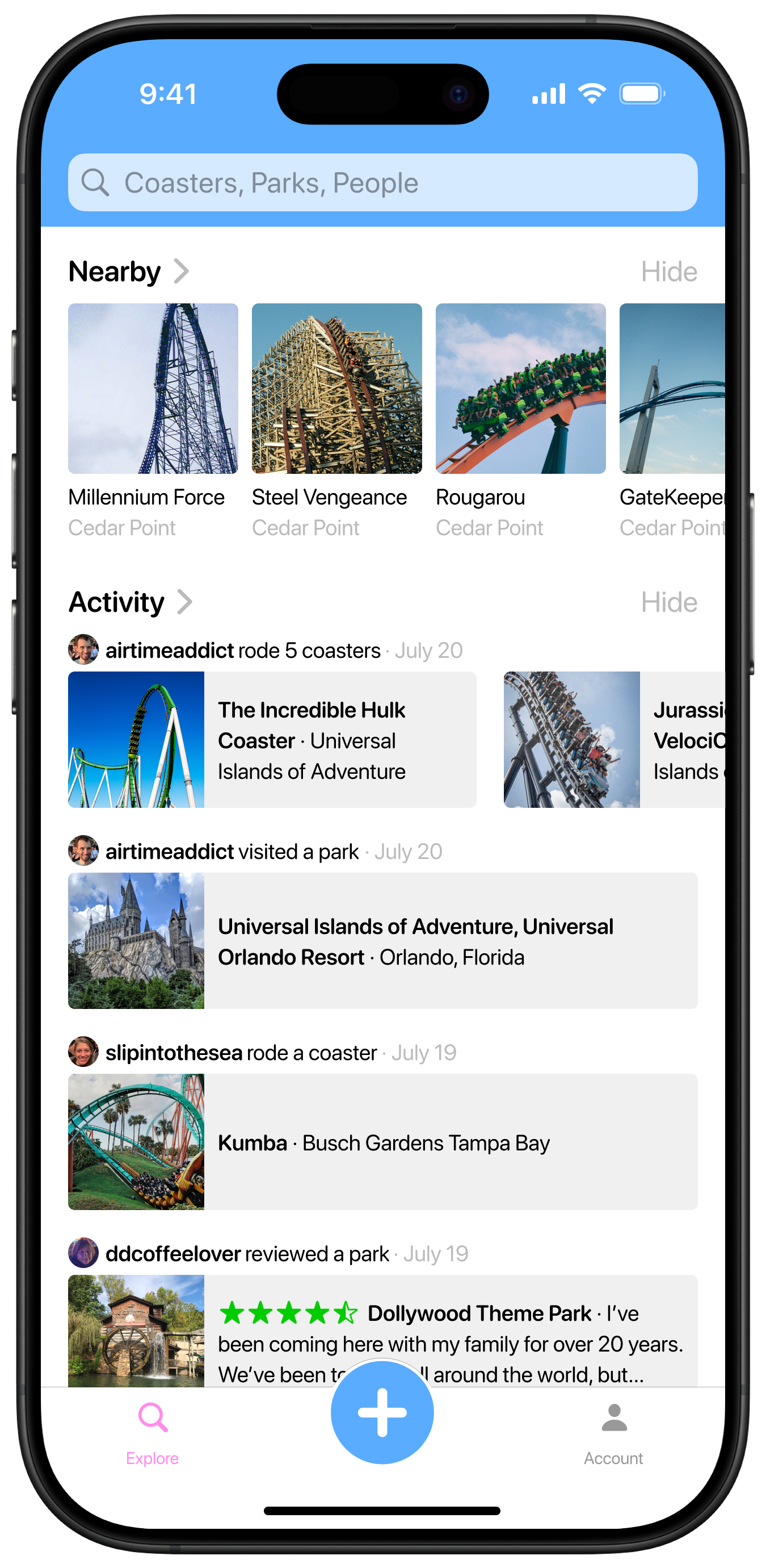 Coastermate Screenshot